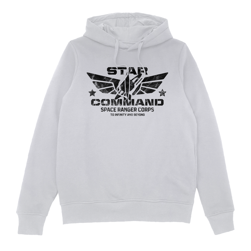 Toy Story Star Command Space Ranger Kids' Hoodie - White - 98/104 (3-4 jaar) - Wit Afbeelding 1