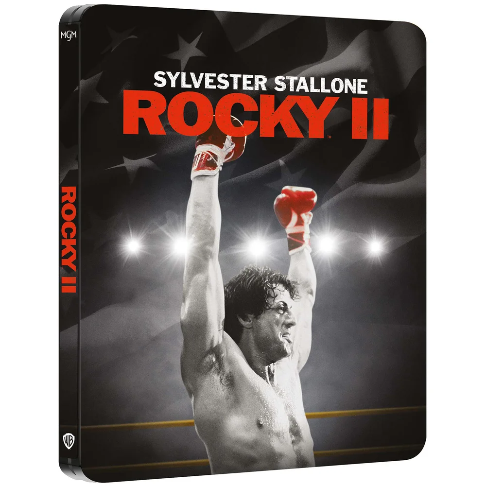 Rocky II - 4K Ultra HD Steelbook (Includes Blu-ray) Afbeelding 1
