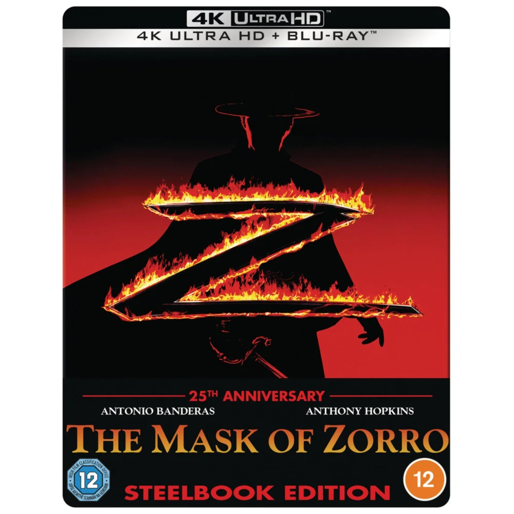 The Mask of Zorro 4K Ultra HD Steelbook (includes Blu-ray) Afbeelding 1