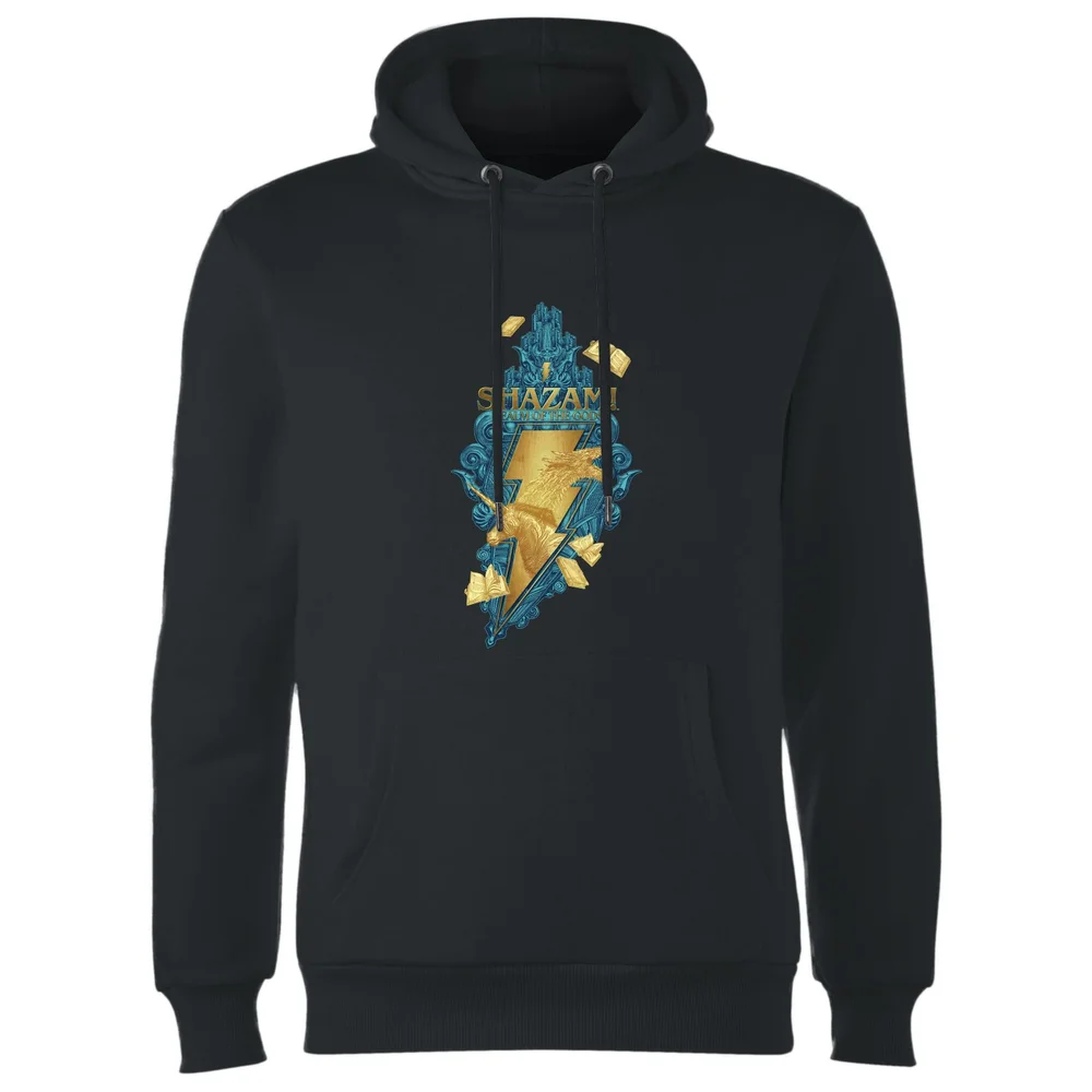 Shazam! Fury of the Gods Realm Of The Gods Hoodie - Black - S Afbeelding 1