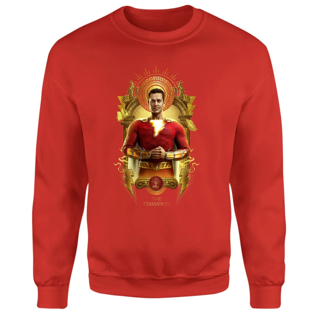 Shazam! Fury of the Gods The Champion Sweatshirt - Red - S Afbeelding 1