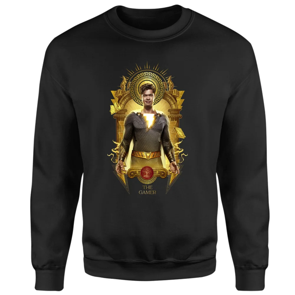 Shazam! Fury of the Gods The Gamer Sweatshirt - Black - S Afbeelding 1