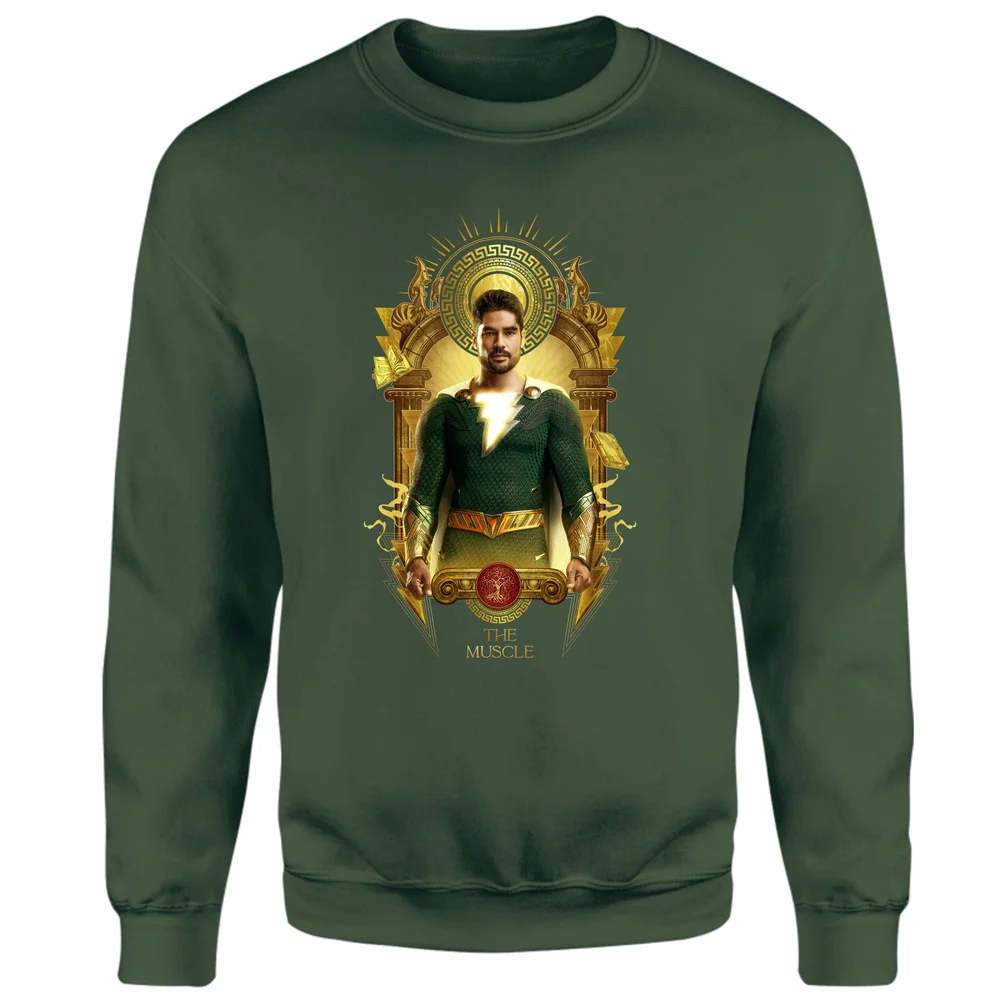 Shazam! Fury of the Gods The Muscle Sweatshirt - Green - S Afbeelding 1