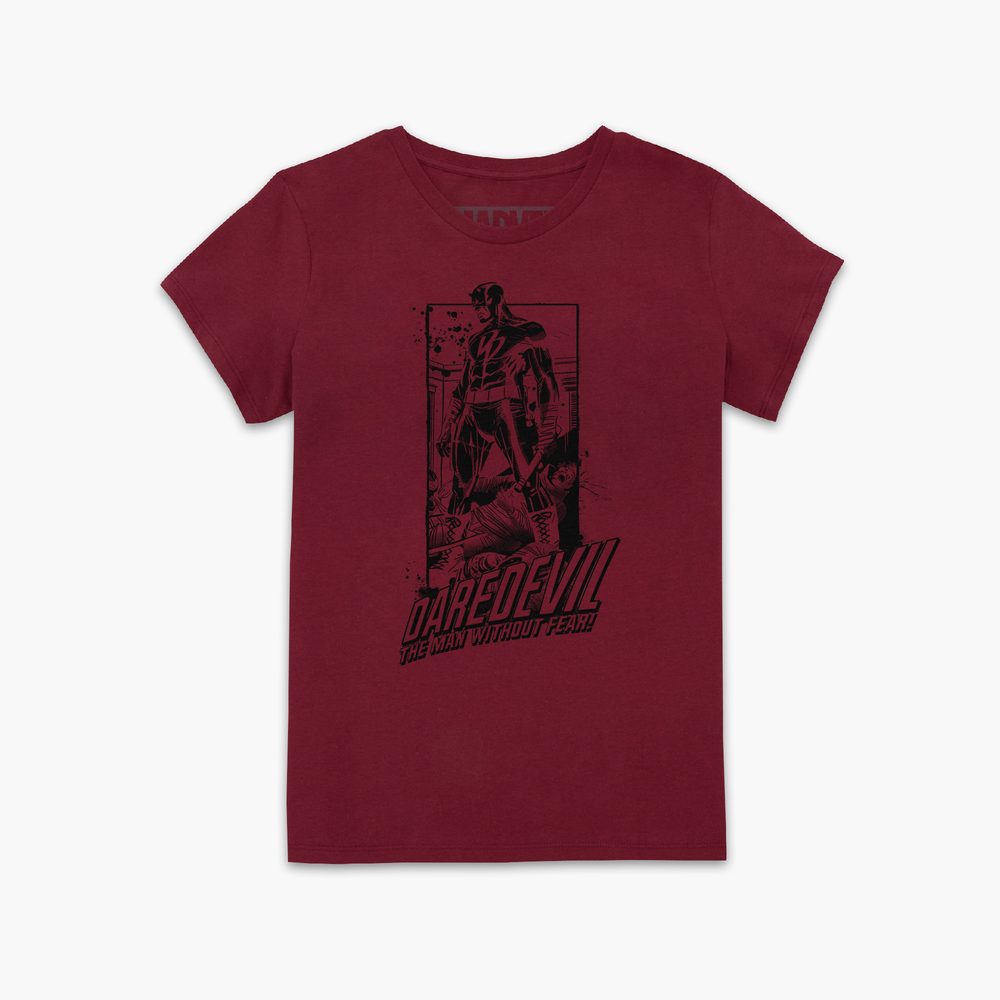 Marvel Daredevil Victory Women's T-Shirt - Burgundy - XS - Burgundy Afbeelding 1