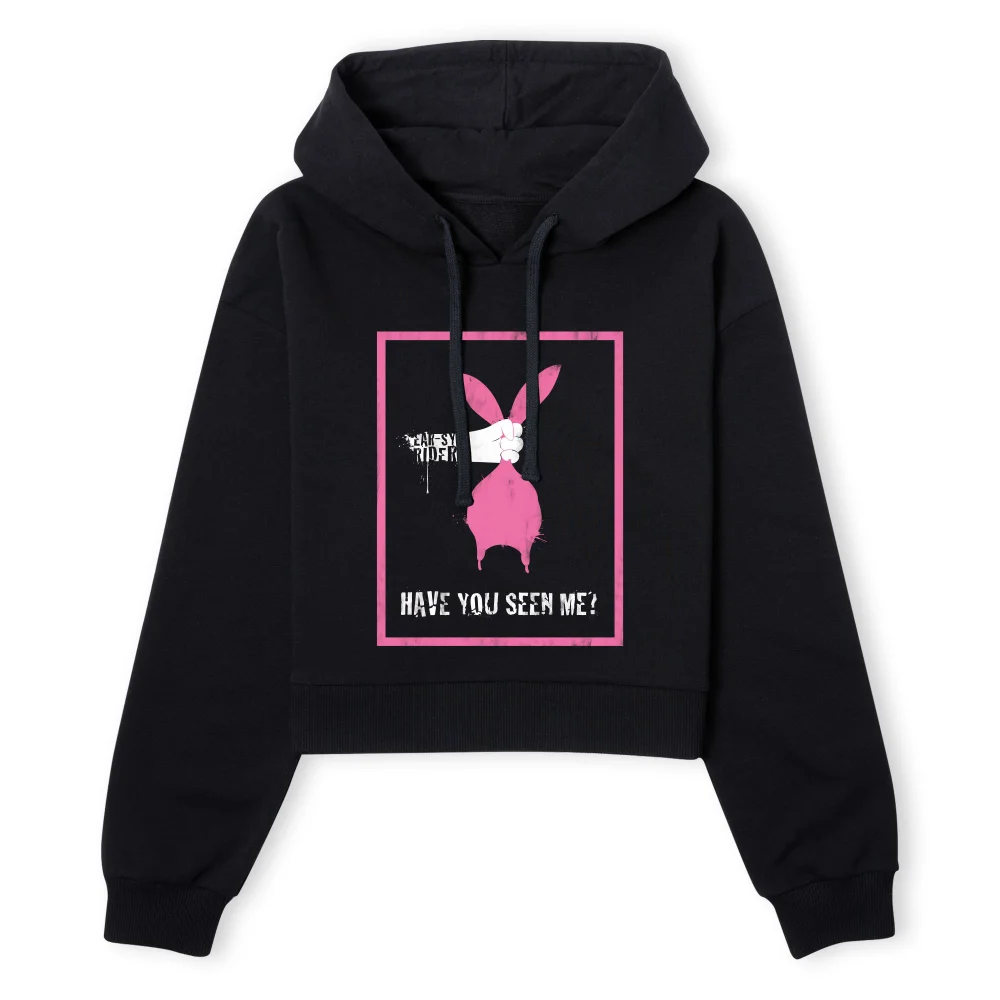 Bob's Burgers Have You Seen Me? Women's Cropped Hoodie - Black - XS - Zwart Afbeelding 1