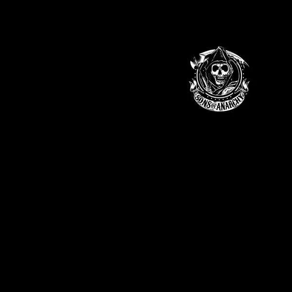 Sons of Anarchy White Label Women's Cropped Hoodie - Black
