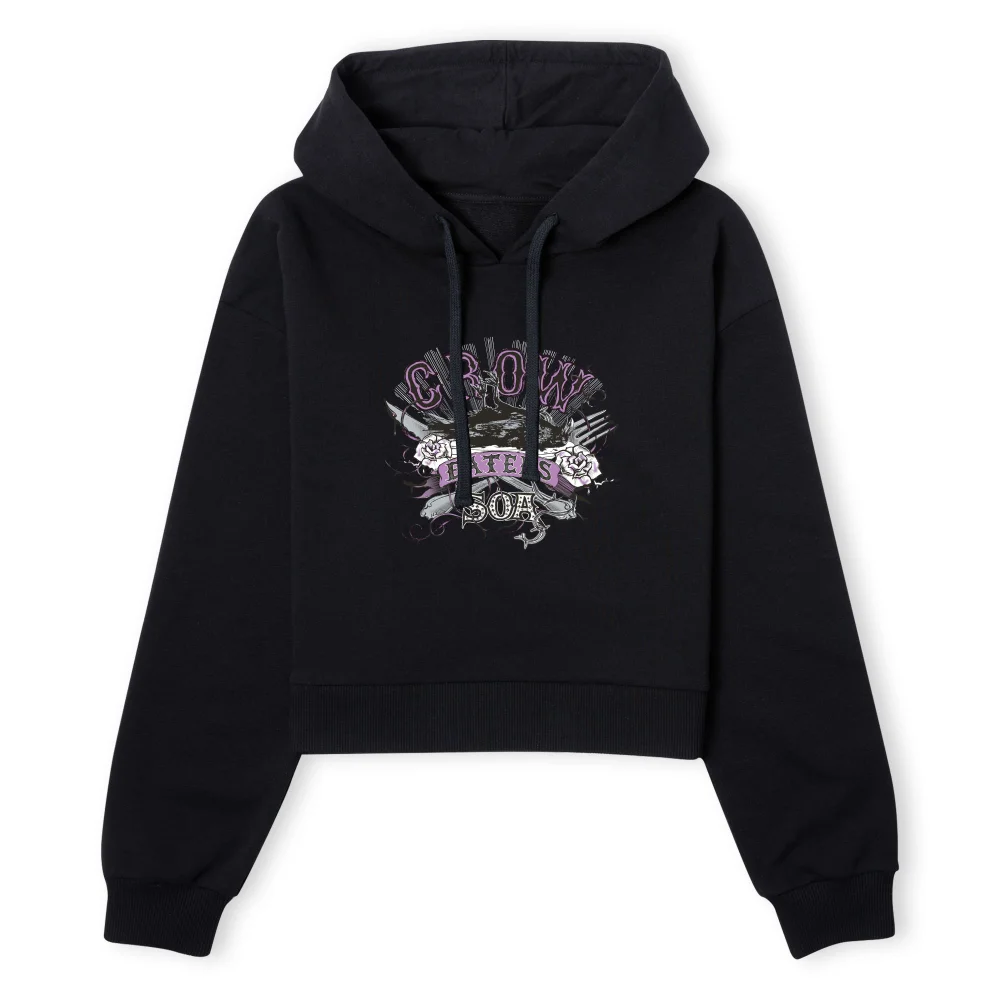 Sons of Anarchy Crow Eaters Women's Cropped Hoodie - Black - XS - Zwart Afbeelding 1