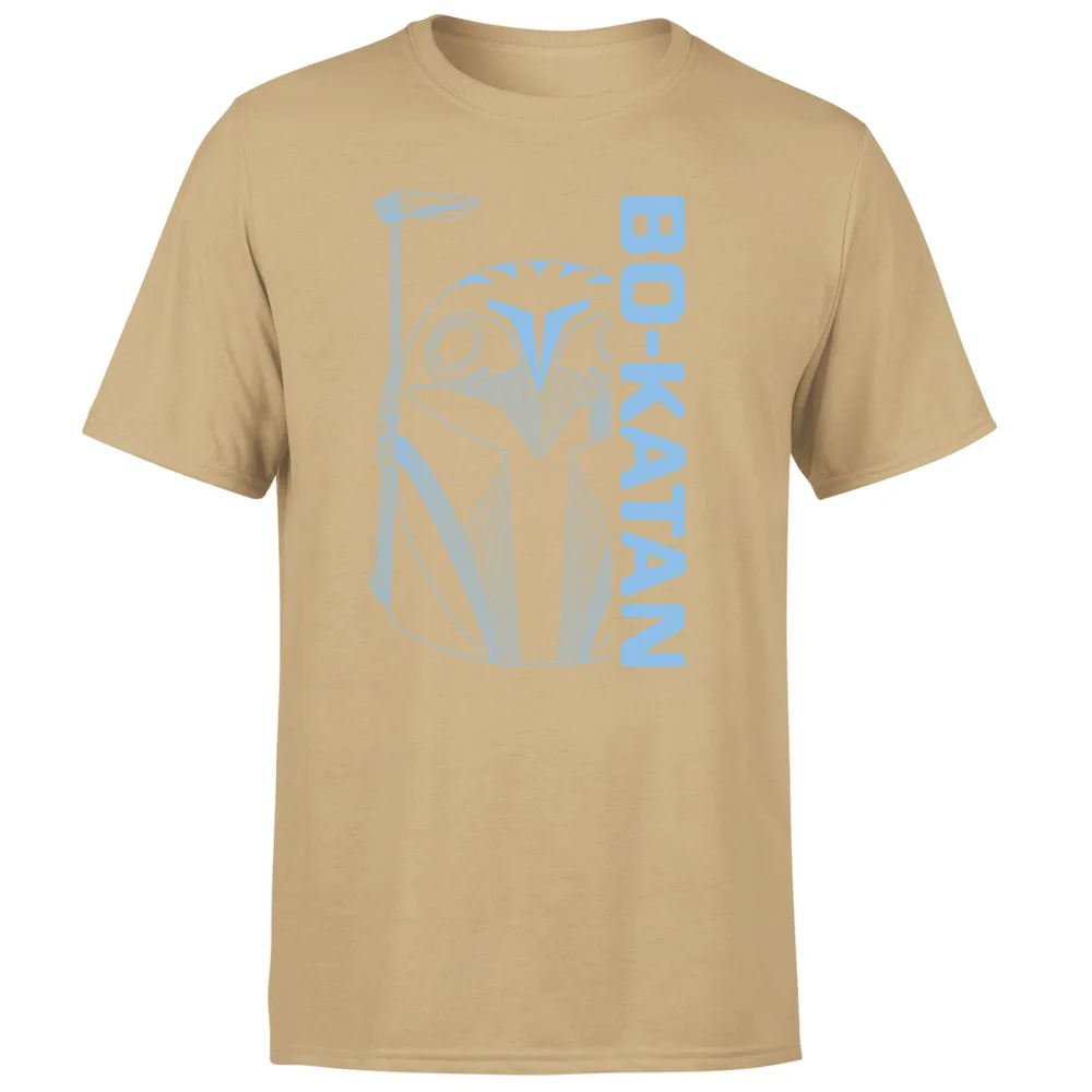 Star Wars The Mandalorian Bo-Katan Men's T-Shirt - Tan - S Afbeelding 1
