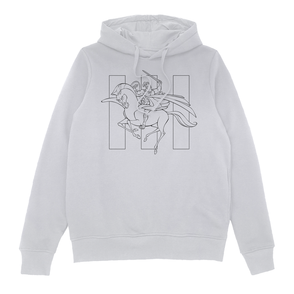 Hercules Labors Of Hercules Kids' Hoodie - White - 98/104 (3-4 jaar) - Wit Afbeelding 1
