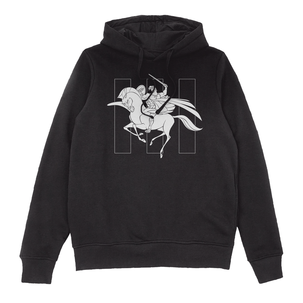 Hercules Labors Of Hercules Kids' Hoodie - Black - 98/104 (3-4 jaar) - Zwart Afbeelding 1