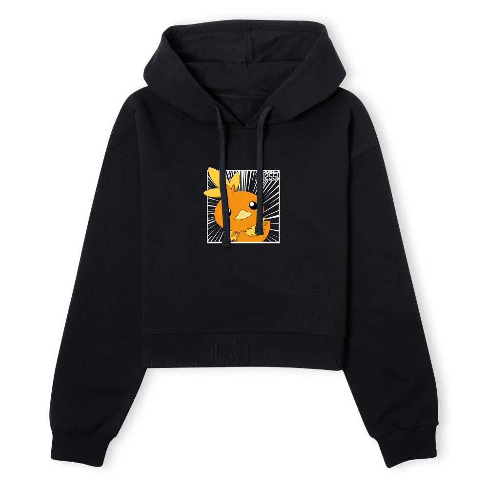 Pokemon Torchic Women's Cropped Hoodie - Black - XS Afbeelding 1