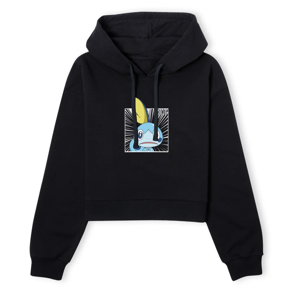 Pokemon Sobble Women's Cropped Hoodie - Black - XS Afbeelding 1