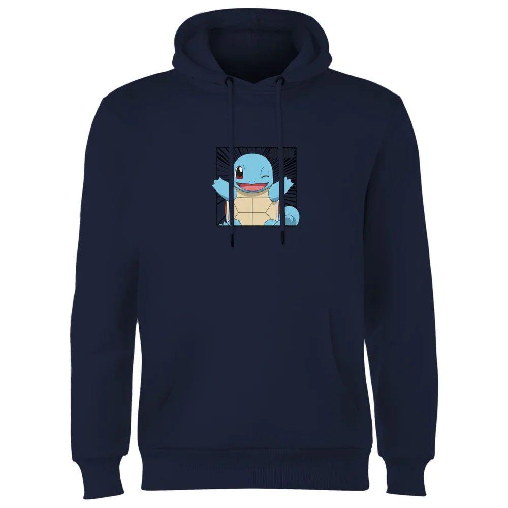 Pokémon Pokédex Squirtle #0007 Hoodie - Navy - S Afbeelding 1