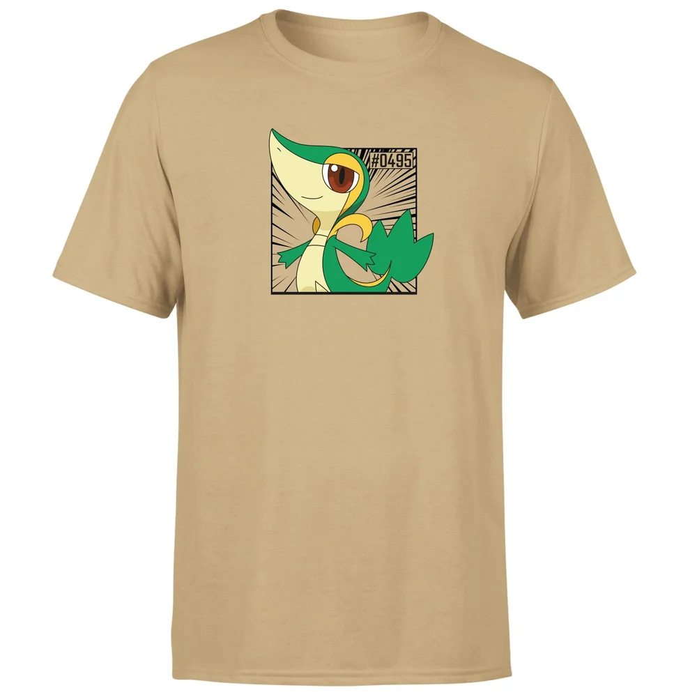 Pokemon Snivy Men's T-Shirt - Tan - S Afbeelding 1