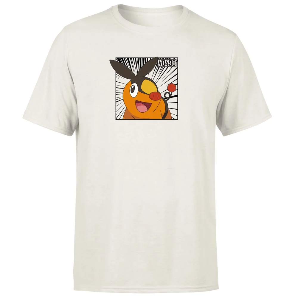 Pokemon Tepig Men's T-Shirt - Cream - L Afbeelding 1