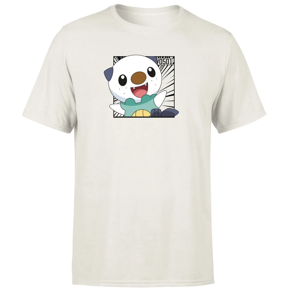 Pokemon Oshawott Men's T-Shirt - Cream - L Afbeelding 1