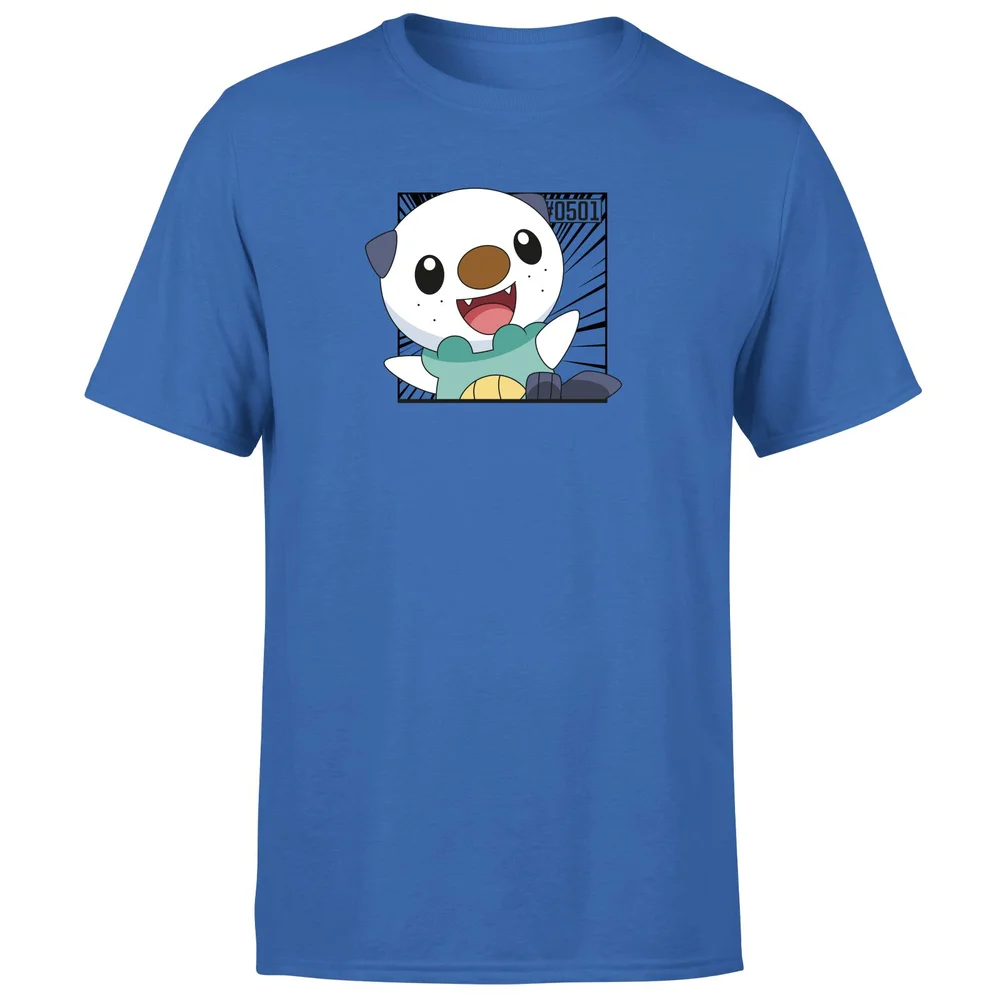 Pokemon Oshawott Men's T-Shirt - Blue - S Afbeelding 1