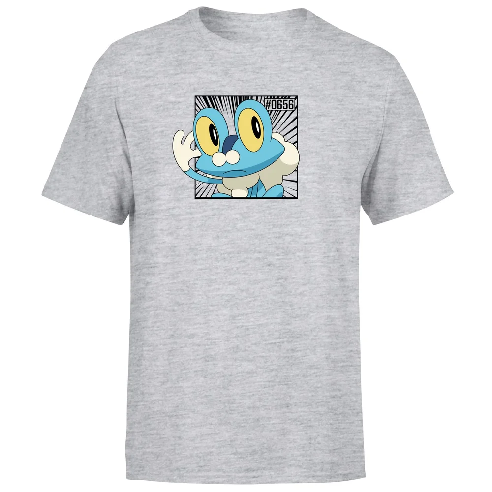 Pokemon Froakie Men's T-Shirt - Grey - S Afbeelding 1