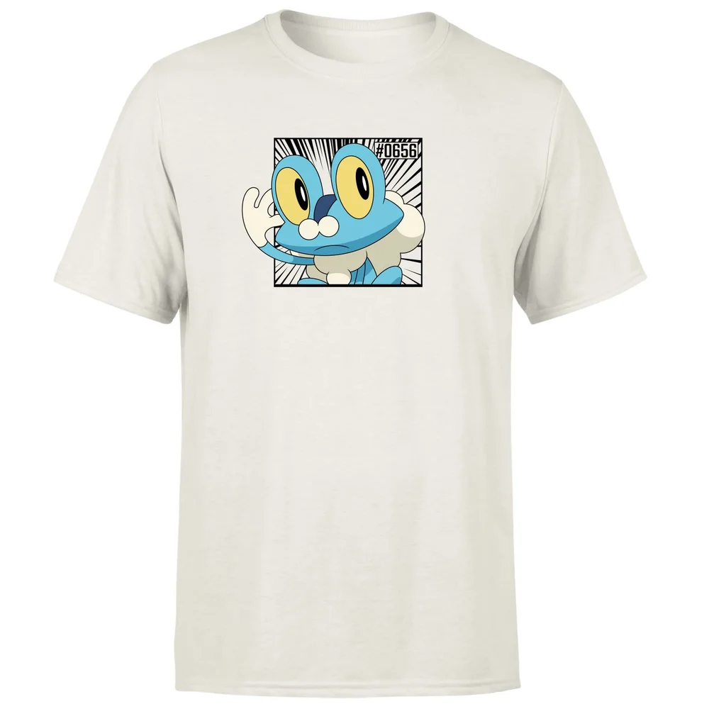 Pokemon Froakie Men's T-Shirt - Cream - L Afbeelding 1