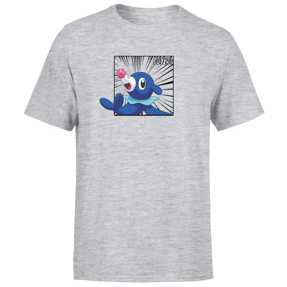 Pokemon Popplio Men's T-Shirt - Grey - S Afbeelding 1