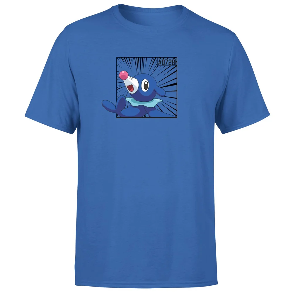 Pokemon Popplio Men's T-Shirt - Blue - S Afbeelding 1