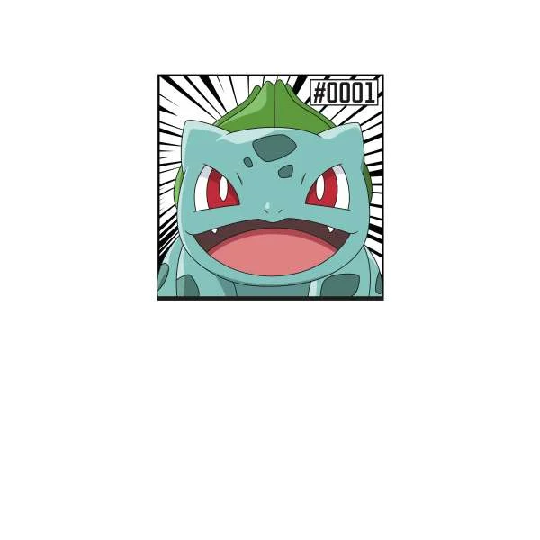 Pokémon Pokédex Bulbasaur #0001 Hoodie - White