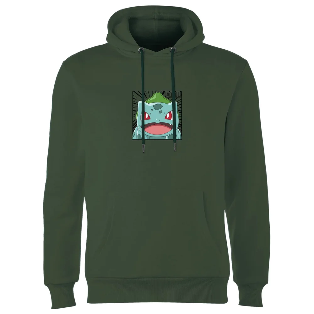 Pokemon Bulbasaur Hoodie - Green - S Afbeelding 1