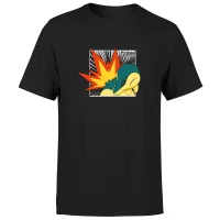 Pokemon Cyndaquil Men's T-Shirt - Black - undefined undefined