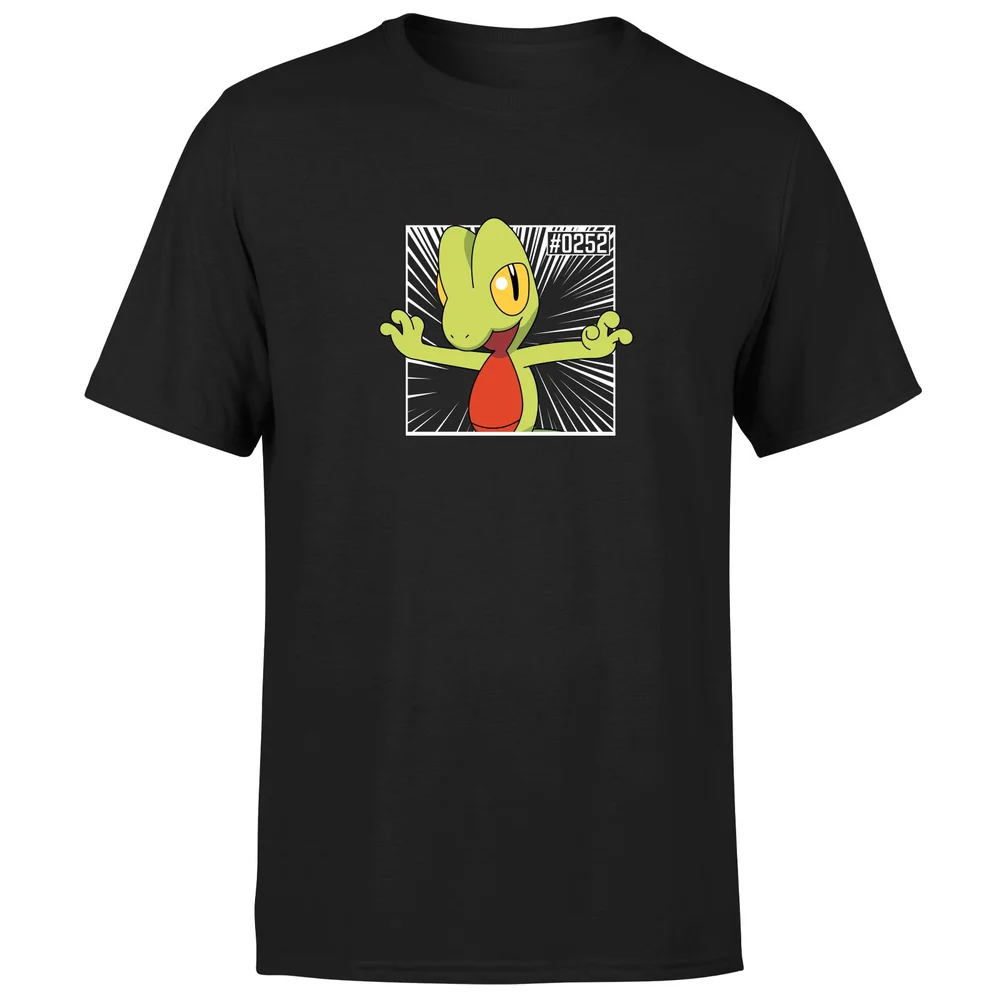 Pokemon Treecko Men's T-Shirt - Black - S Afbeelding 1
