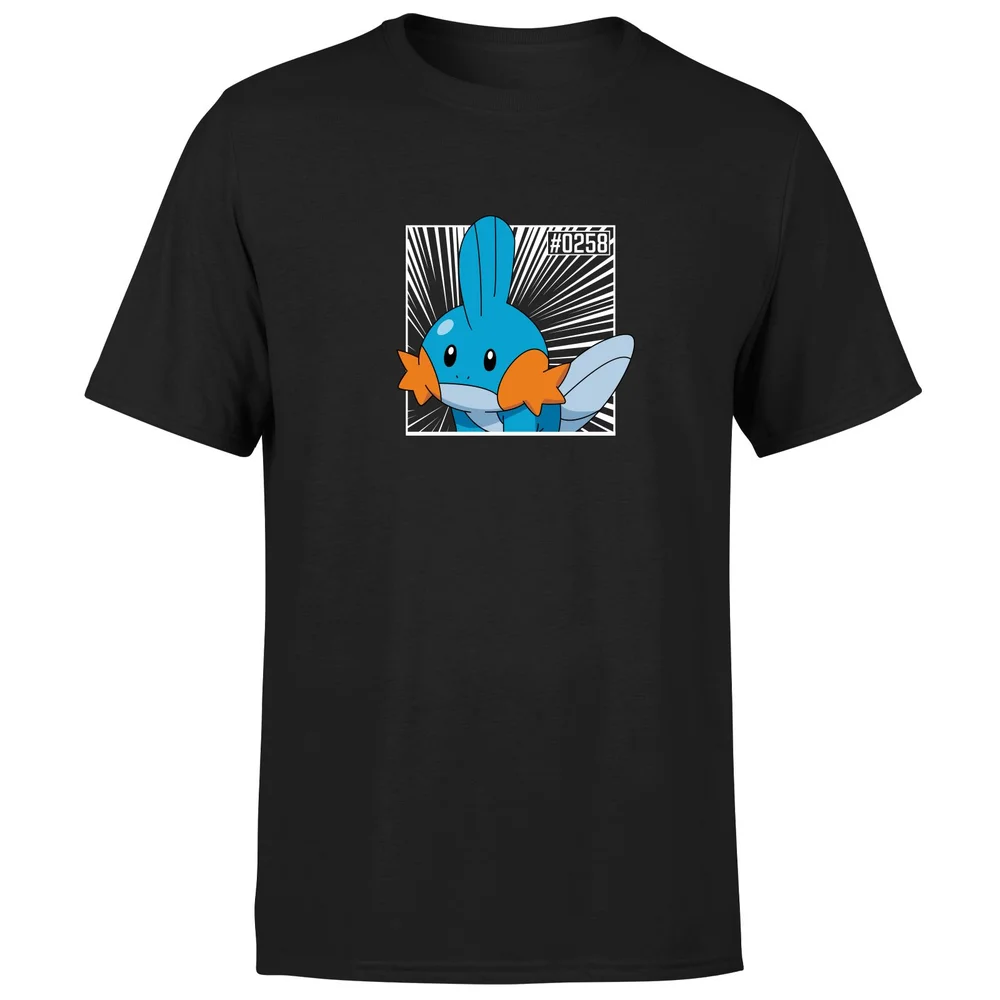 Pokemon Mudkip Men's T-Shirt - Black - S Afbeelding 1