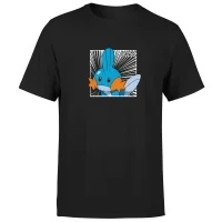 Pokemon Mudkip Men's T-Shirt - Black - undefined undefined