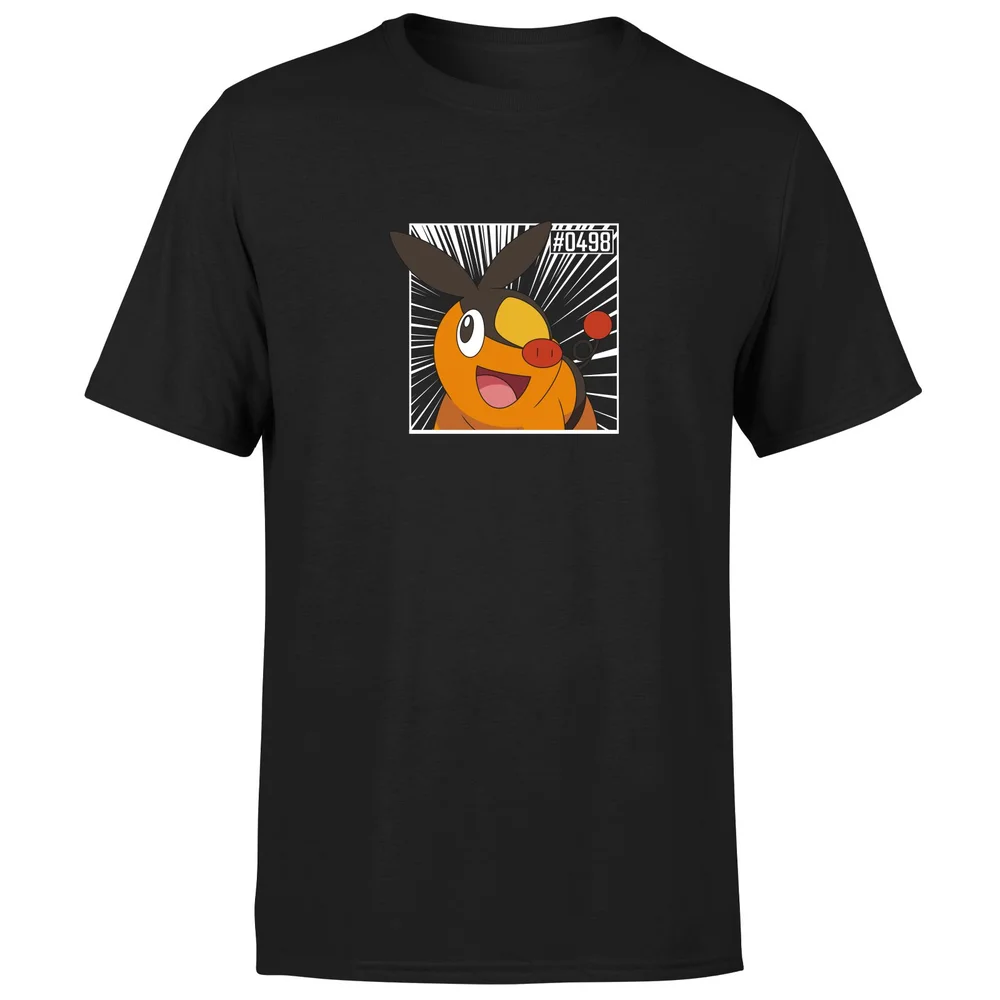 Pokemon Tepig Men's T-Shirt - Black - S Afbeelding 1