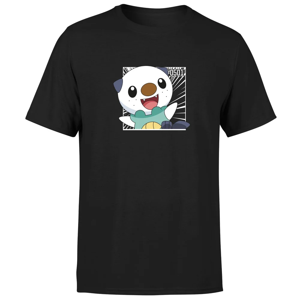 Pokemon Oshawott Men's T-Shirt - Black - S Afbeelding 1