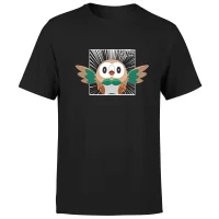 Pokemon Rowlet Men's T-Shirt - Black - undefined undefined