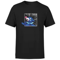 Pokemon Popplio Men's T-Shirt - Black - undefined undefined