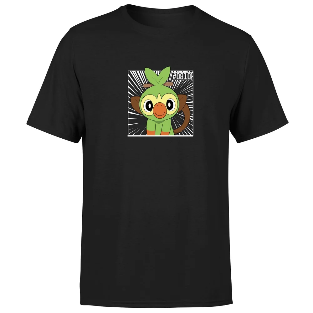 Pokemon Grookey Men's T-Shirt - Black - S Afbeelding 1