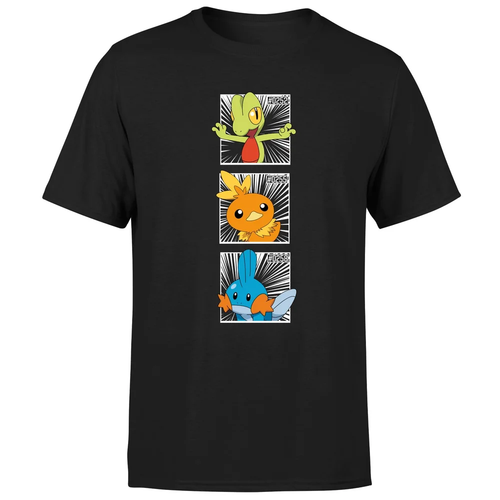 Pokemon Generation 3 Intro Men's T-Shirt - Black - S Afbeelding 1