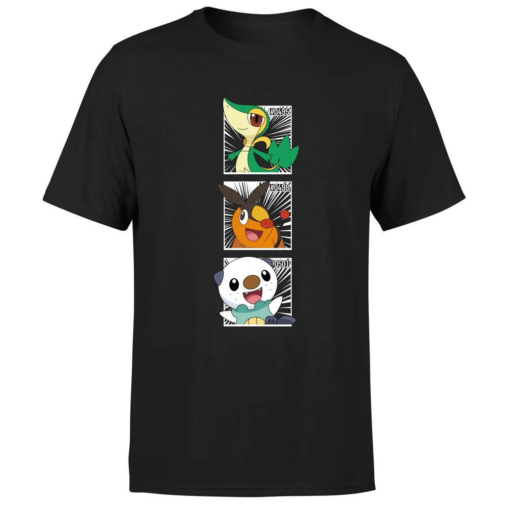 Pokemon Generation 5 Intro Men's T-Shirt - Black - S Afbeelding 1