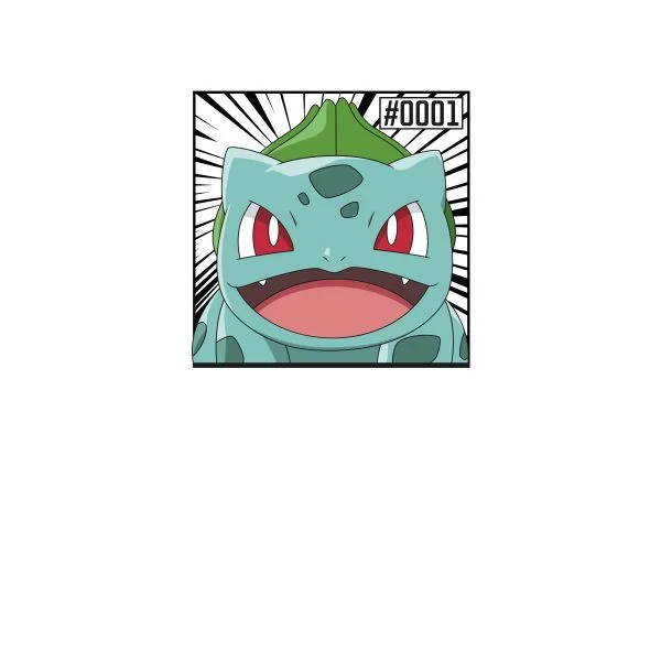 Pokémon Pokédex Bulbasaur #0001 Women's T-Shirt - White