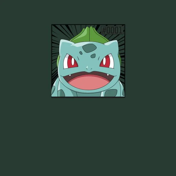 Pokémon Pokédex Bulbasaur #0001 Women's T-Shirt - Green