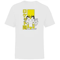 Akedo X Pokémon Team Rocket Meowth Heren-T-shirt - Wit