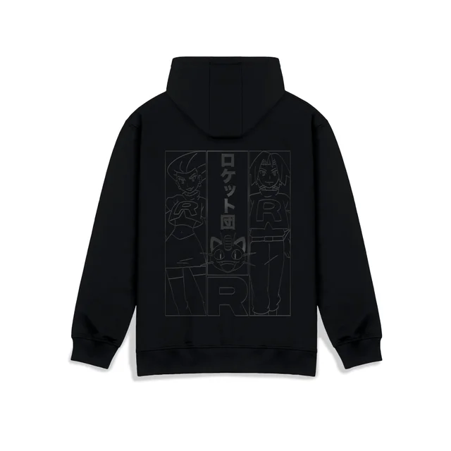Akedo X Pokémon Team Rocket Capuchon - Zwart