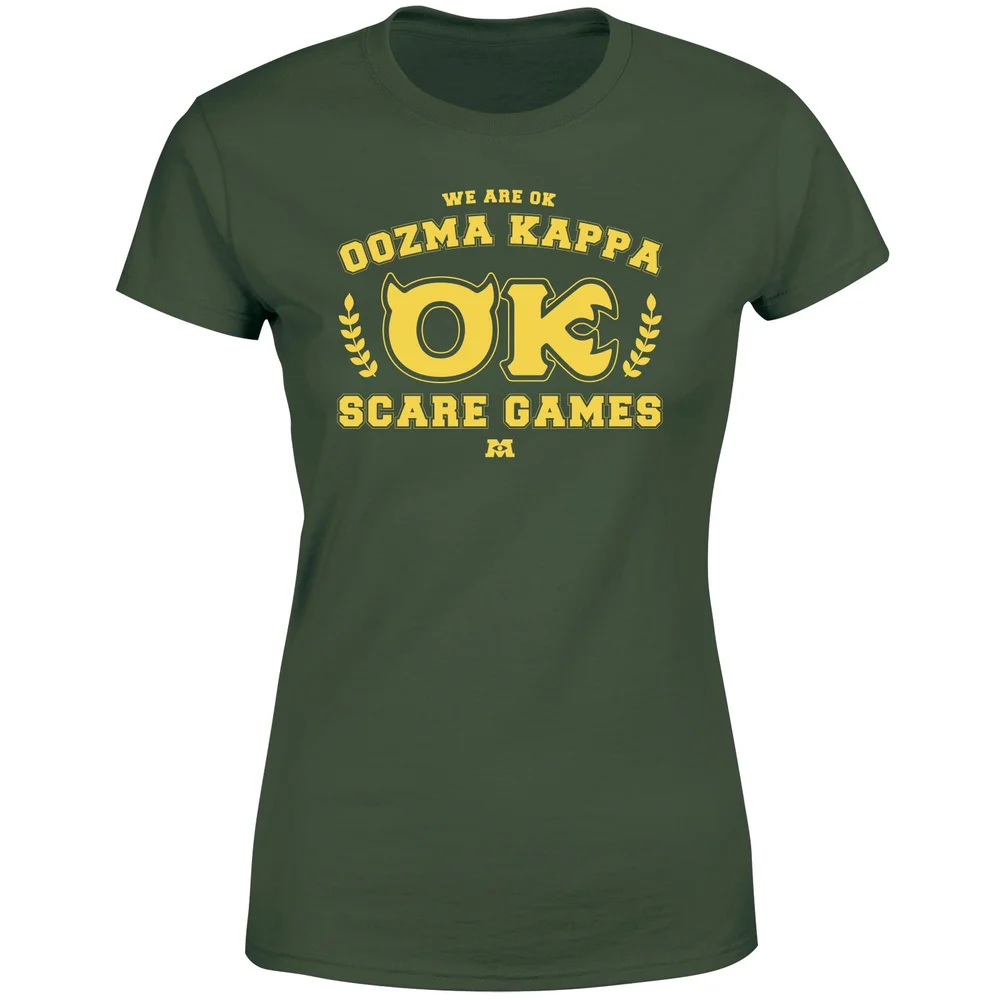 Monsters Inc. Oozma Kappa Scare Games Women's T-Shirt - Green - XS Afbeelding 1