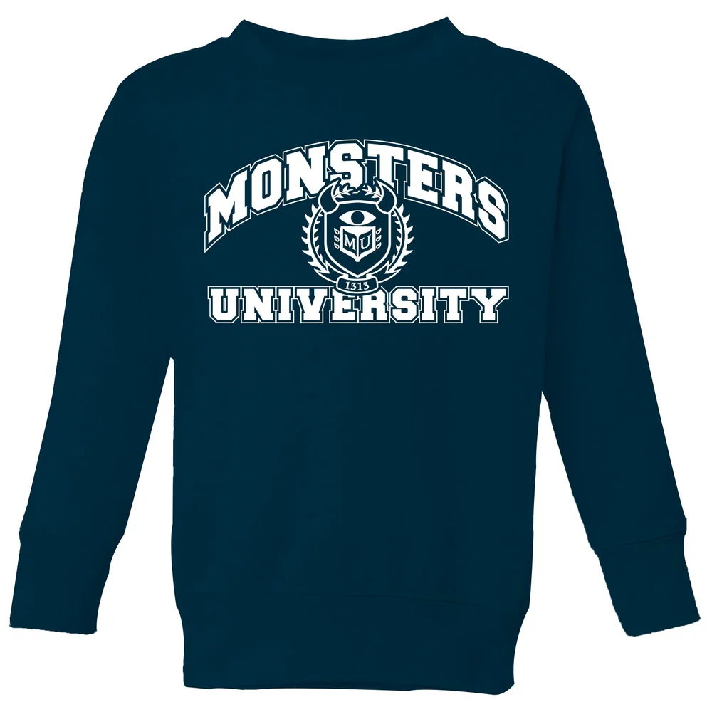 Monsters Inc. Monsters University Student Kids' Sweatshirt - Navy - 98/104 (3-4 jaar) Afbeelding 1