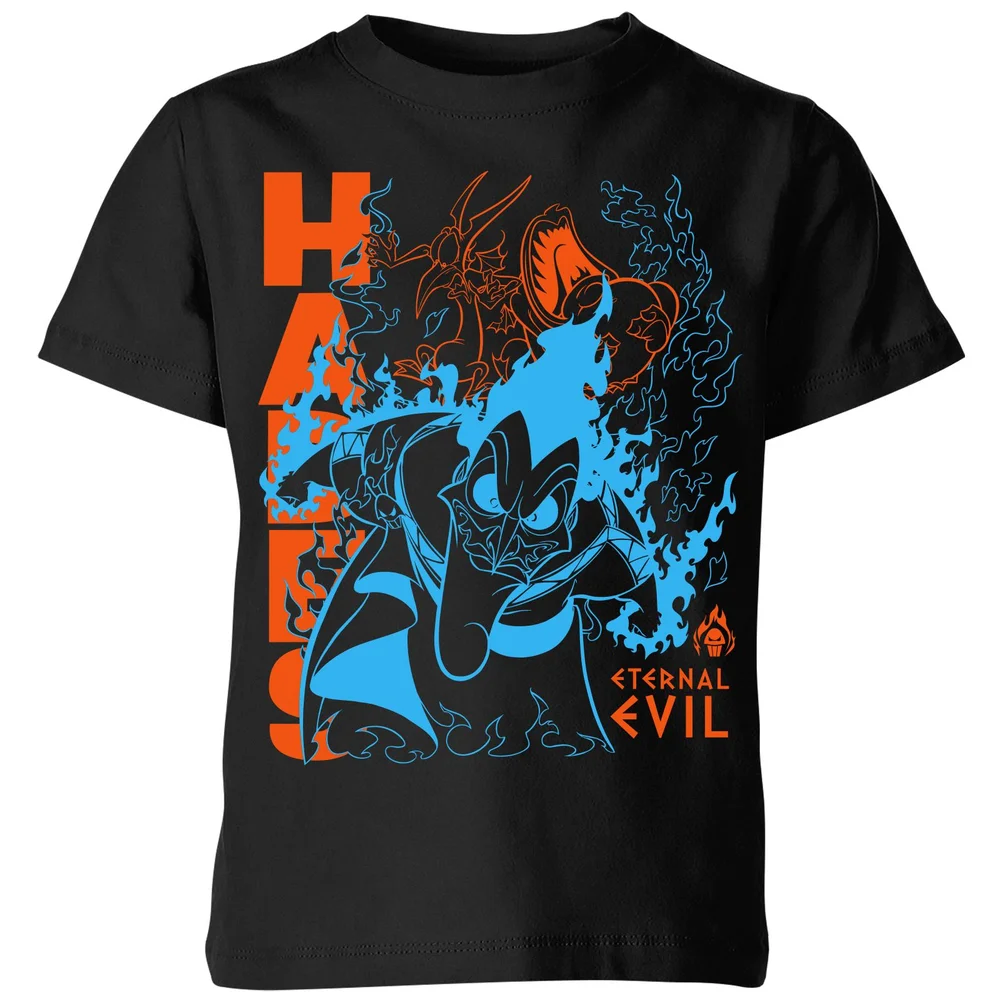 Hercules Hades Eternal Evil Kids' T-Shirt - Black - 98/104 (3-4 jaar) Afbeelding 1