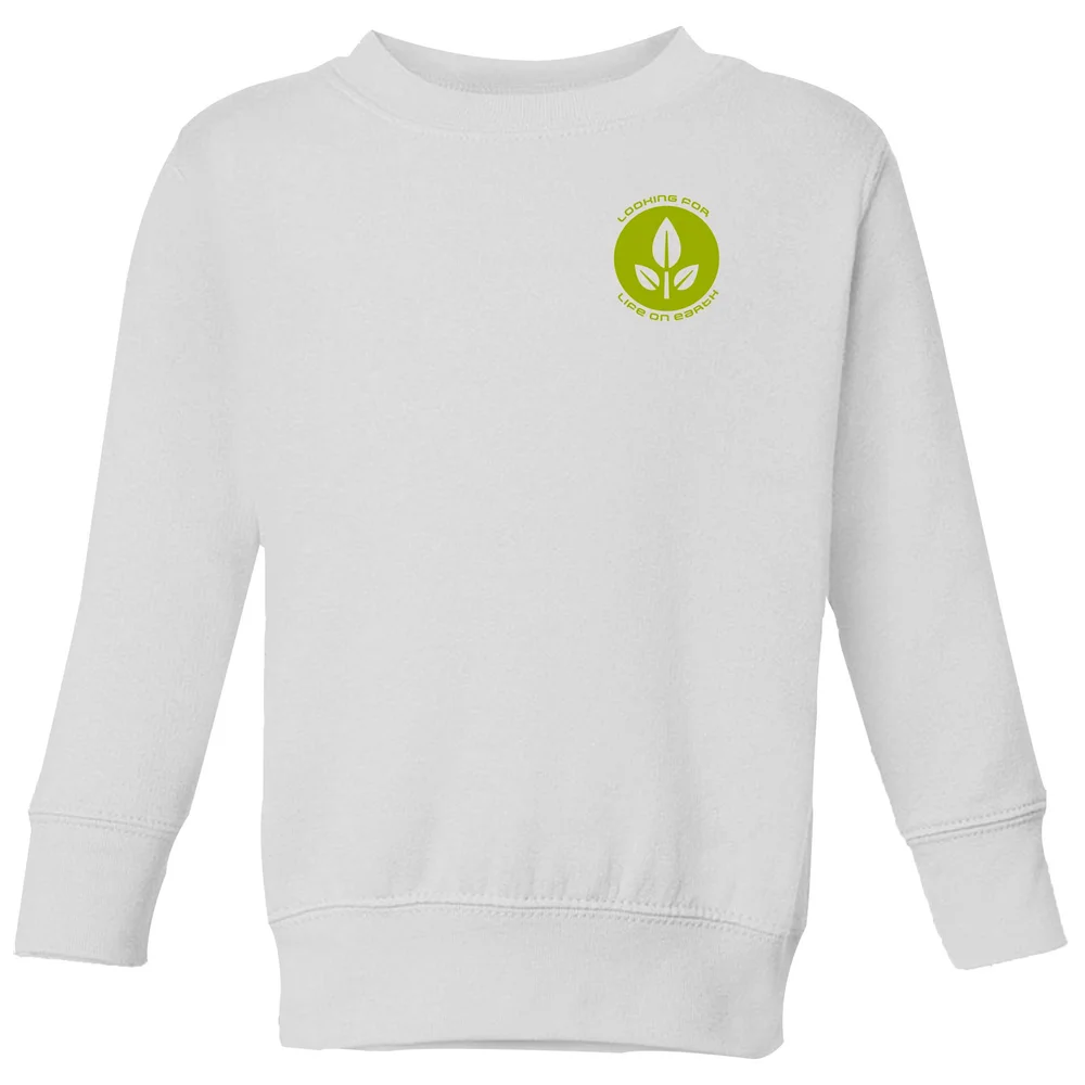 Wall-E Looking For Life On Earth Kids' Sweatshirt - White - 98/104 (3-4 jaar) Afbeelding 1