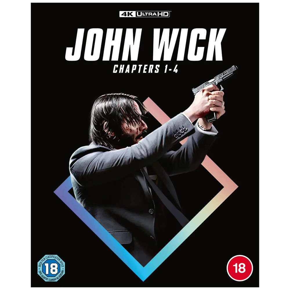 John Wick 1-4 Boxset 4K Ultra HD Afbeelding 1