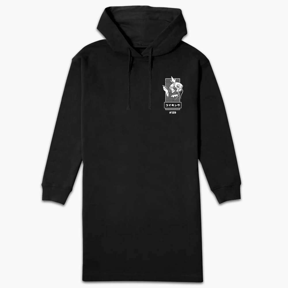 Pokémon Magikarp Evo Women's Hooded Dress - Black - XS Afbeelding 1