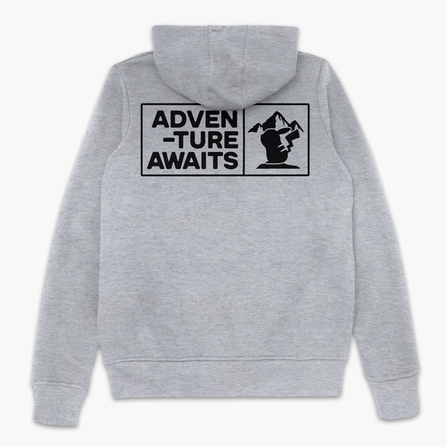 Pokémon Adventure Awaits Hoodie - Grey