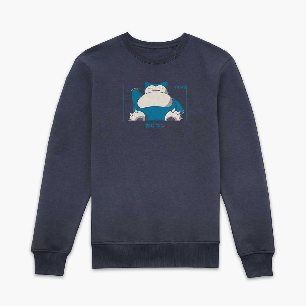 Pokémon Snorlax Sweatshirt - Navy - S Afbeelding 1